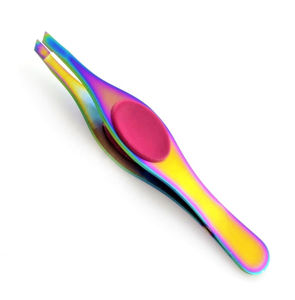 Pinza de Cejas de Acero Inoxidable Puntiaguda Personalizada de Primera Calidad para un Depilado Suave y sin Esfuerzo, Ecológica, Ligera y Reutilizable - Product Image 4