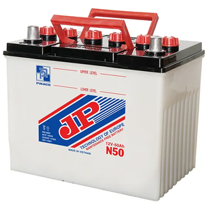 JP Batteries N50 chargées à sec de haute qualité (12V-50Ah) activation facile avec solution d'électrolyte - Product Image 3