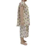 Conjunto de Pijama Floral de Verano para Niñas, Bonito, Transpirable, Cómodo, Moderno, de Alta Calidad, en Rayón