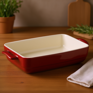 Kela Casserole Dish Rectangular <b>Ceramic</b> Baking Dish With Handles Oven Safe Durable Modern Design - Product Image 3