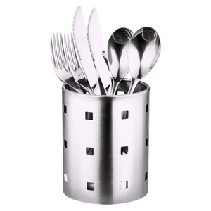 Kitchen Flatware Organizer Wooden Cutlery Holder Drying <b>Rack</b> <b>Utensil</b> Holder Rounded Shape At Sustainable Quality - Product Image 2