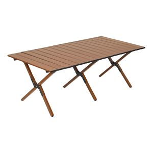 Mesa de Camping Plegable Ligera de Acero al Carbono para Cocina al Aire Libre, Picnic, Playa - 90 x 60 x 45 cm - Product Image 2