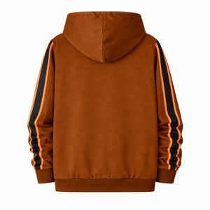Conjuntos Deportivos Casuales de Invierno para Hombre con Capucha y Cintura Elástica de Secado Rápido con Logotipo Personalizado - 100% Algodón Felpa Manga Larga OEM - Product Image 5