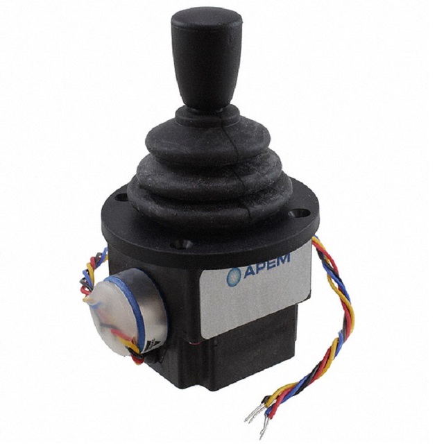 Resistive Analog Proportional Finger Tip Potentiometer Crane Remote Control Joystick 4R28-2-H-1-AT3500 in Stock