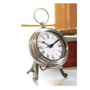 Horloge de table de Noël à thème amour en métal poli de nouvelle conception par Lord LVE0077 - Product Image 1