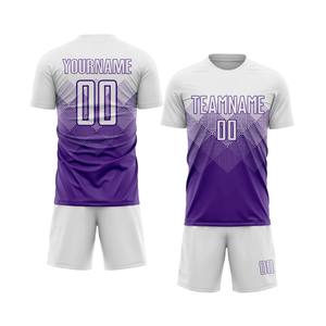 Uniforme de Fútbol Sublimado Personalizado, Manga Corta, Impreso, Transpirable, Ligero, 100% Poliéster, Fabricación al por Mayor, Servicio OEM - Product Image 2