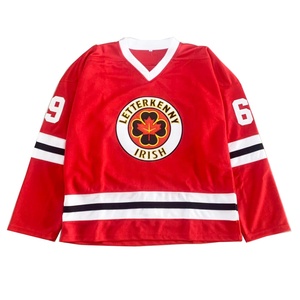 Camisetas de Hockey del Equipo de EE. UU., Ropa Deportiva Personalizada, Ropa de Hockey sobre Hielo Estampada, 100% Poliéster de Secado Rápido, Proveedor de Colores Personalizados - Product Image 5