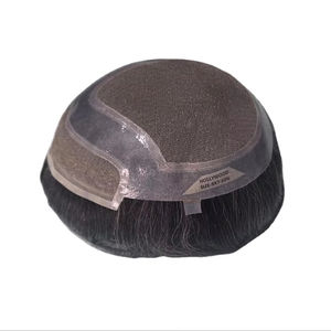 Toupee para Hombre Taz Hair, Peluca de Cabello Humano 100%, Densidad Cruda 60%-150%, Cabello Indio Remy, Resistente al Agua, Ondulado - Product Image 6