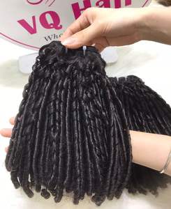 Extensions de Cheveux Humains Naturels de Luxe Pixie Bouclés de Meilleure Qualité, Style Double Dessiné Vietnamien Brut 100% pour Femmes Noires du Vietnam - Product Image 4
