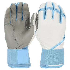 Wholesale Trendy Customized Leather Baseball Batting Gloves Premium Quality Lightweight Ambidextrous Adult Sports Gloves <b>Hook</b> - Product Image 4