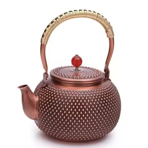 Bouilloire élégante en cuivre pour le thé, théière élégante pour la cuisine, l'hôtel, le café, décor de cadeau - Product Image 2