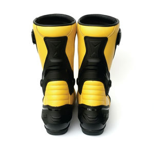 Custom Designed Racing Motorbike Shoes for Adults Genuine <b>Leather</b> Knee-High Directly Manufactured PU Rubber <b>Winter</b> Moto <b>Boots</b> - Product Image 3