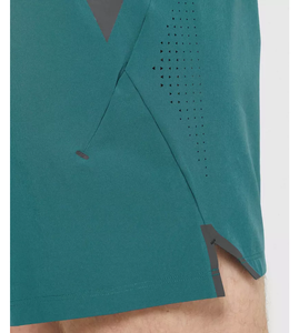 Men's Double-<b>Layer</b> Quick Dry Breathable Elastic Gym Shorts Pockets Solid Pattern Eco-Friendly Casual Waterproof Windproof Custom - Product Image 5