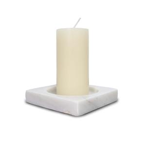 Parfait pour les occasions festives de décoration intérieure ou les cadeaux Bougeoirs en marbre naturel véritable fabriqués à partir de solides de qualité supérieure - Product Image 5