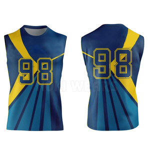 Uniforme de football américain 7v7 fabriqué en usine, logo personnalisé, impression personnalisée, uniforme de football américain 7v7 - Product Image 4
