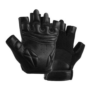 Venta al por mayor personalizado medio dedo deportes gimnasio guantes estilo caliente para hombres y mujeres antideslizante Fitness ciclismo guantes - Product Image 1