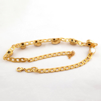 Collier de perles d'eau douce naturelles collier chaîne fantaisie de forme libre plaqué or 18 carats collier ras du cou de perles baroques multiples
