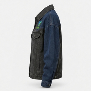 Chaqueta Vaquera Personalizada para Mujer, Prenda Exterior de Moda, Chaqueta Vaquera con Material de Mezclilla Lavada, Tacto Suave, Costuras Duraderas y - Product Image 6