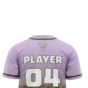 Camiseta de béisbol de manga corta personalizada con botones, Camiseta deportiva transpirable con logotipo de equipo impreso, camiseta personalizable para equipos deportivos - Product Image 5