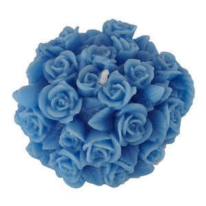 Flower Bouquet Scented <b>Candle</b> | Handcrafted Rose Basket <b>Candle</b> for Home Décor, <b>Gifting</b> & Aromatherapy - Product Image 3
