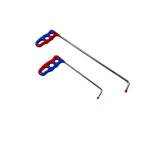 Zorvia Edition, 2 piezas, Punta personalizada de curva única, herramientas PDR de acero, varillas de reparación de abolladuras sin pintura, acero inoxidable - Product Image 4