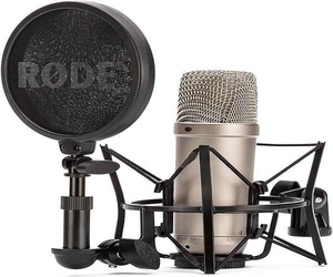 Microphone professionnel filaire à condensateur Rode NT1-A, qualité de vente authentique à 100% - Product Image 1