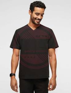 Conjuntos de uniformes médicos profesionales a precio mayorista | Traje médico transpirable de manga larga y corta para hombre - Product Image 2