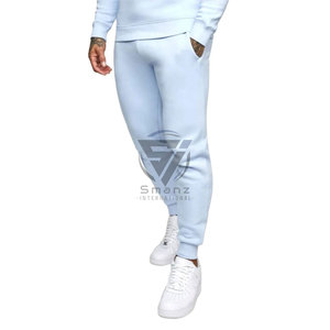 Pantalons de jogging de sport de fitness personnalisés OEM avec bandes latérales et fermetures éclair pour homme - Product Image 6