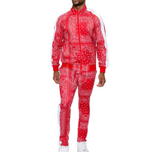 ชุดวอร์มพิมพ์ลายแบบซับลิเมชันสำหรับผู้ชายชุดวอร์มใส่วิ่งน้ำหนักเบาสวมใส่สบาย - Product Image 4