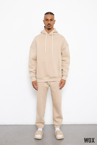 ชุดวอร์มแบบยูนิเซ็กซ์ ปี 2023 เป็นมิตรกับสิ่งแวดล้อม ไซส์พลัส ชุดฮู้ดดี้และกางเกงจ็อกเกอร์สั่งทำพิเศษ ผ้าฝ้าย 100% ทรงโอเวอร์ไซส์ คุณภาพพรีเมียม ขายส่ง สไตล์คนเมือง - Product Image 6