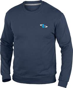 Sweats ras du cou brodés Pull en coton à col rond uni Sweatshirts surdimensionnés pour hommes - Product Image 5