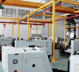 ระบบเครนแบบตั้งพื้นพร้อมรางไฟฟ้า ราคาประหยัด - Product Image 2