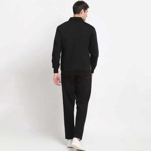 Top Trending Fleece Material de algodón hombres de alta calidad al por mayor mejor diseño Fitness Wear 2025 hombres chándal personalizado - Product Image 3