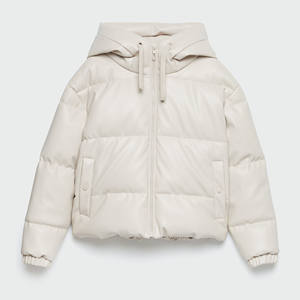 แจ็กเก็ตหนังบุกันหนาวแบบพองสำหรับผู้หญิงเสื้อแจ็คเก็ตบุนวมสำหรับใส่ได้ทั้งผู้ชายและผู้หญิงโลโก้ได้ตามต้องการ - Product Image 1