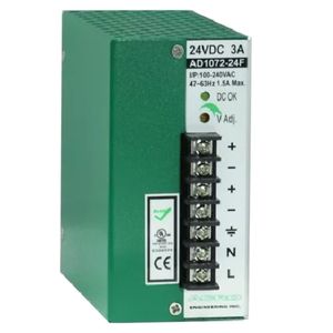 100 ~ 240VAC/120 ~ 370VDC voltaje de entrada 72W fuente de alimentación de carril DIN para fabricación automotriz - Product Image 1