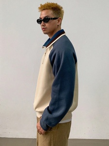 Top bán thoải mái quý Zip Áo nỉ Trọng lượng nhẹ mặc giản dị với DTG in ấn OEM quý dây kéo mồ hôi Áo sơ mi - Product Image 2