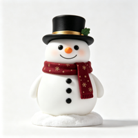 Vente en gros de figurines de Noël personnalisées en PVC vinyle, boîte mystère, Père Noël, bonhomme de neige, renne, jouets de collection