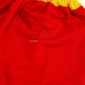 Tenue de basketball professionnelle respirante à manches courtes, couleurs et tailles personnalisables, haute qualité, 100 % polyester, vêtements de sport pour hommes, été - Product Image 6