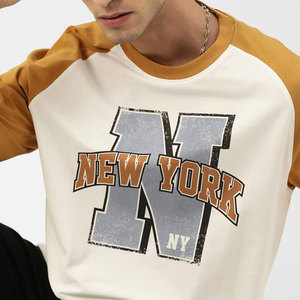 เสื้อยืดคอกลมผ้าฝ้าย100% ขนาดใหญ่สำหรับผู้ชายสุดหรูผ้าทอลายทแยงออกแบบได้ตามต้องการพร้อมดีไซน์พิมพ์ลายบ็อกซี่ - Product Image 6