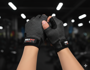 Gants de sport REXFIT SPORTS, gants de musculation pour hommes et femmes, soutien du poignet, entraînement physique, traction - Product Image 1