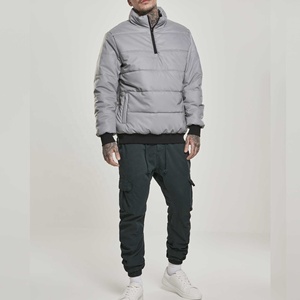 Veste coupe-vent pull réfléchissant siilver homme personnalisé de haute qualité avec fermeture à glissière avant 1/4 - Product Image 5