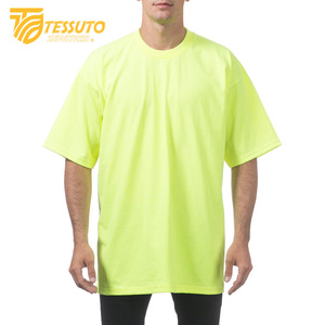 เสื้อยืดโอเวอร์ไซส์ผ้าฝ้ายหนักทุกเพศสำหรับผู้ชายเสื้อถักแบบลำลอง220กรัมใส่ได้ทั้ง2025ฤดูร้อน - Product Image 1