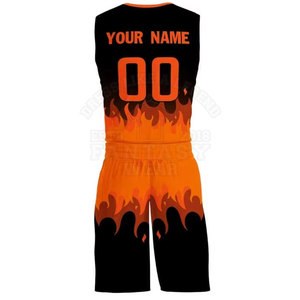 Conjunto Deportivo de Baloncesto Personalizado para Hombre, Camiseta y Pantalones Cortos, Uniforme de Baloncesto para Club, Buen Material - Product Image 6