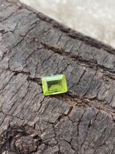 Piedra preciosa suelta de 3,26 quilates de grado AAA certificada Super increíble peridoto Natural Octágono corte esmeralda buena calidad de brillo de Color - Product Image 6