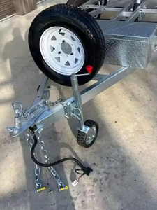 รถเทรลเลอร์ไฮดรอลิกรถไถ10Ton สำหรับงานหนักรถลาดเอียงด้านหลังและด้านข้าง - Product Image 4