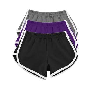 2025 pantalones cortos activos de algodón para mujer tela transpirable perfecta para deportes gimnasio entrenamientos pantalones cortos deportivos - Product Image 3