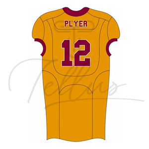 Custom American <b>Football</b> Jersey Short Sleeve Plus <b>Size</b> 100% Polyester Breathable Quick Dry Anti-UV Unisex <b>Football</b> Wear - Product Image 6