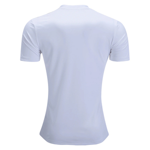 Maillot de football unisexe de haute qualité, taille personnalisée, impression de logo privé, respirant, impression par transfert thermique, vêtements d'équipe, couleur unie, 100% - Product Image 5