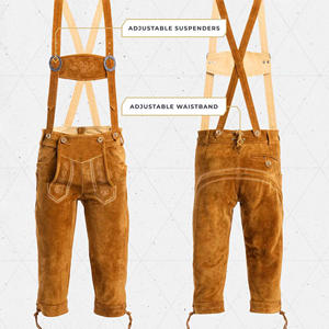 Unisex Casual Wear Bavarian <b>Linen</b>/Cotton Breathable Summer <b>Shorts</b> Custom Embroidery Design Mid Waist Pockets <b>Long</b> Knee <b>Shorts</b> - Product Image 1