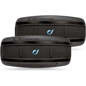 Juego de 2 Intercomunicadores para Casco de Motocicleta con Forma de Interfono, Kit Doble Bluetooth para una Comunicación Clara Durante la Conducción - Product Image 1